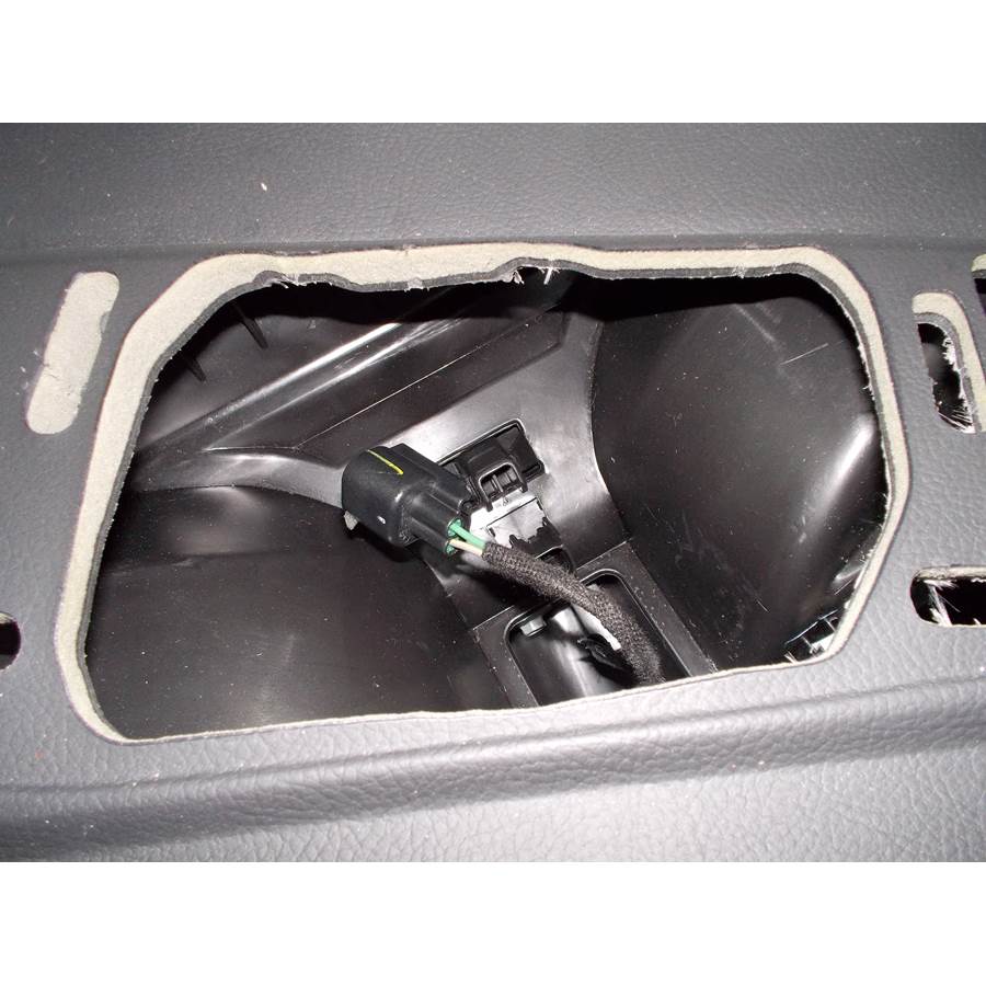 2013 Ford Focus Center dash speaker removed