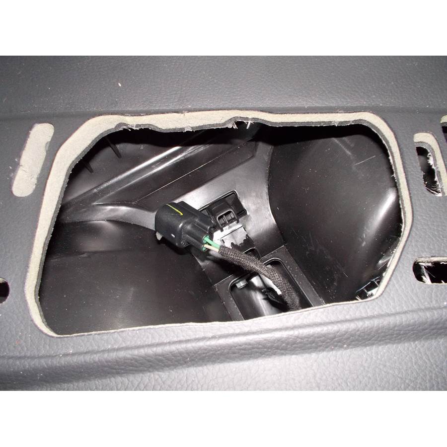 2018 Ford Focus Center dash speaker removed