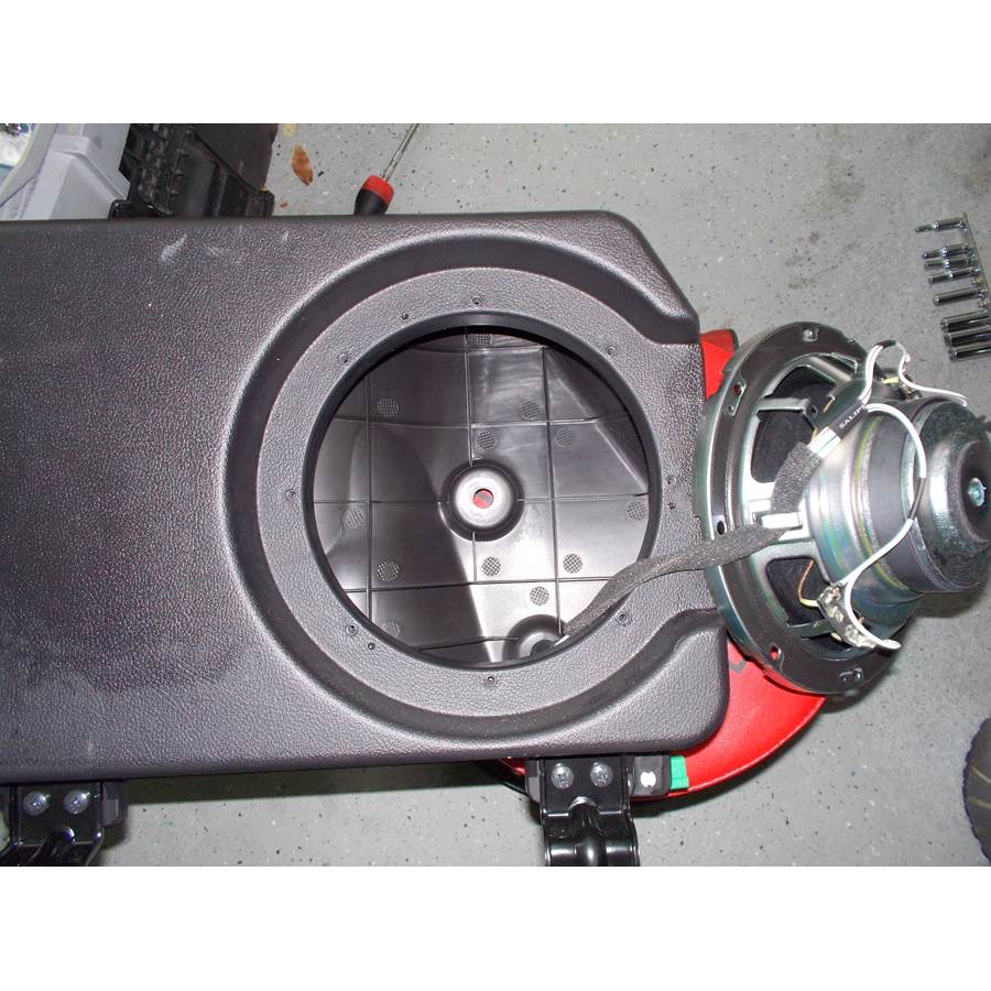 2018 Ford Focus Far-rear side speaker removed