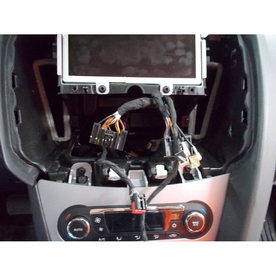 2012 Ford Focus Factory radio removed