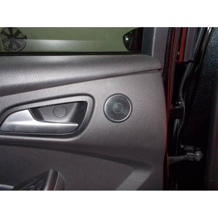 2018 Ford Focus Rear door tweeter location