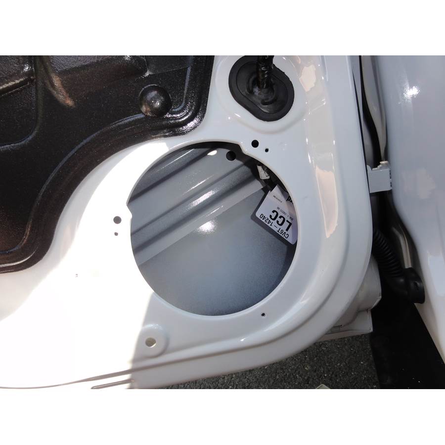 2018 Ford Focus Rear door woofer removed