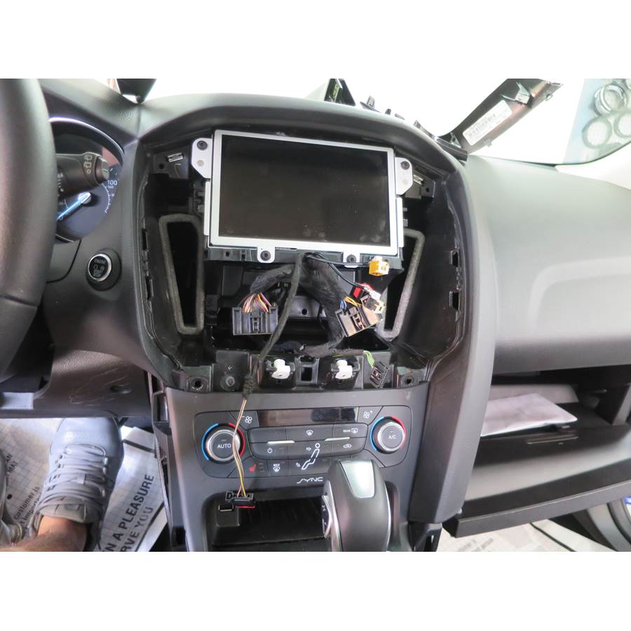 2015 Ford Focus Factory radio removed