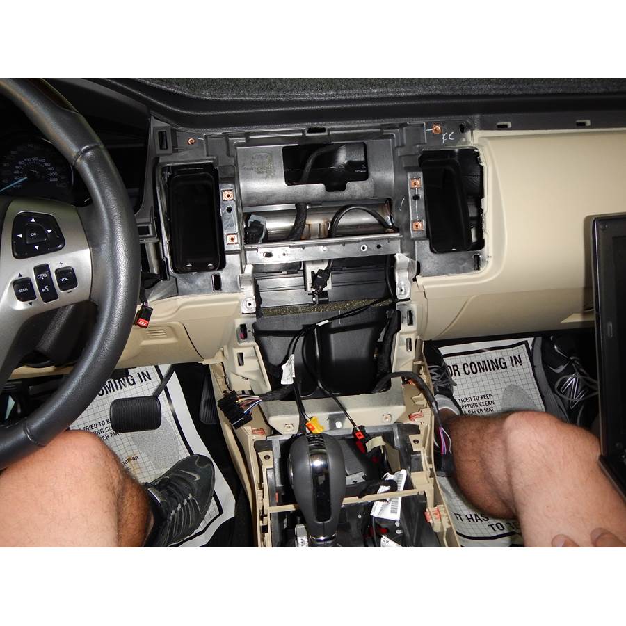2015 Ford Flex Factory radio removed