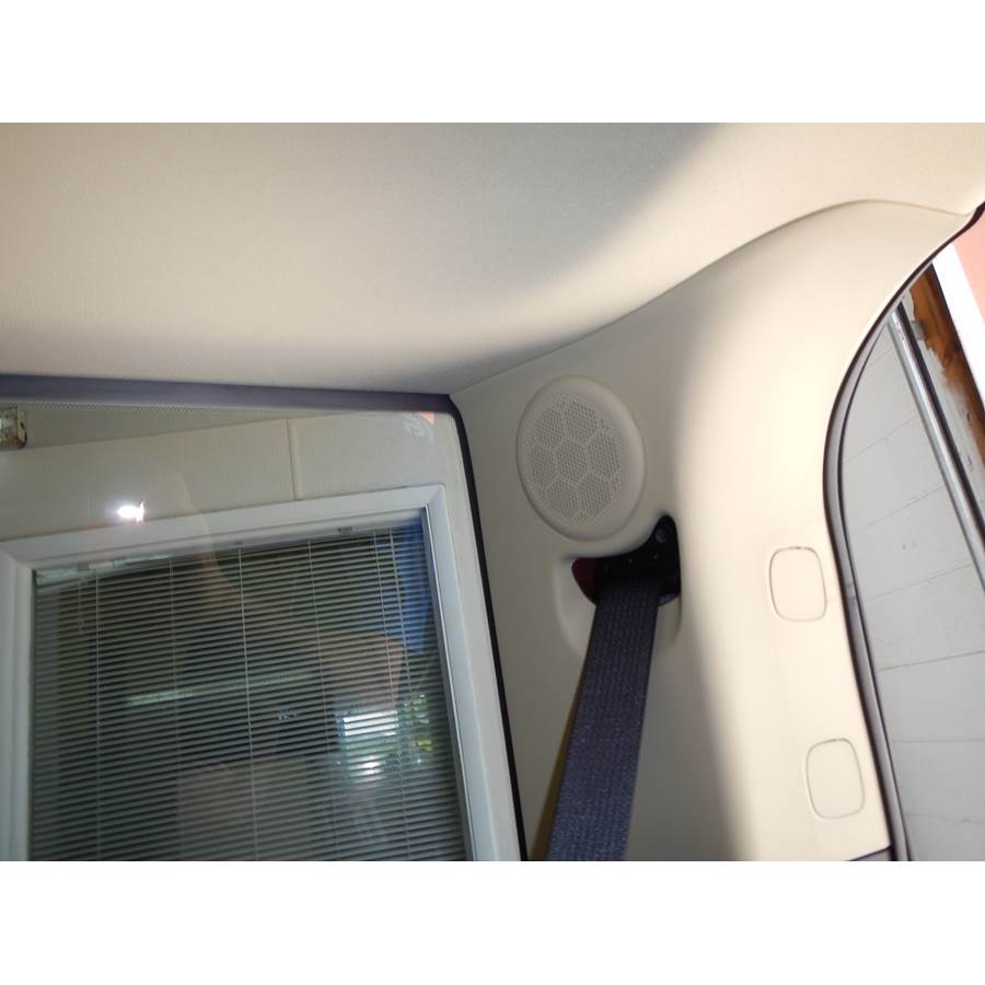 2014 Ford Flex Rear pillar speaker location