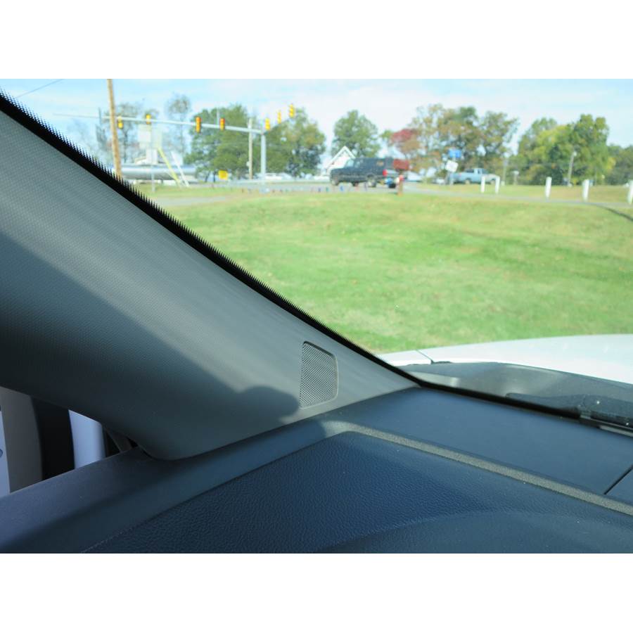 2017 Ford F-150 King Ranch Front pillar speaker location