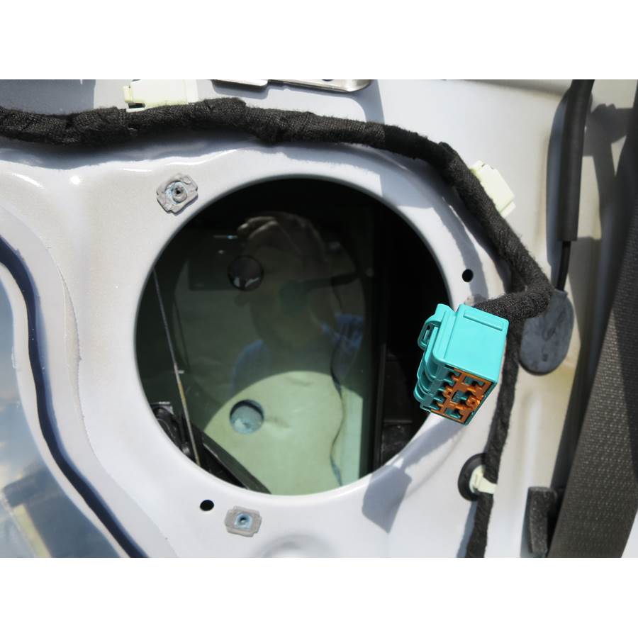 2018 Ford F-150 Lariat Rear door speaker removed