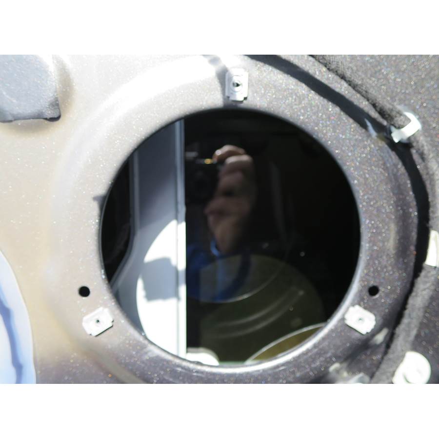 2015 Ford F-150 Lariat Rear door speaker removed
