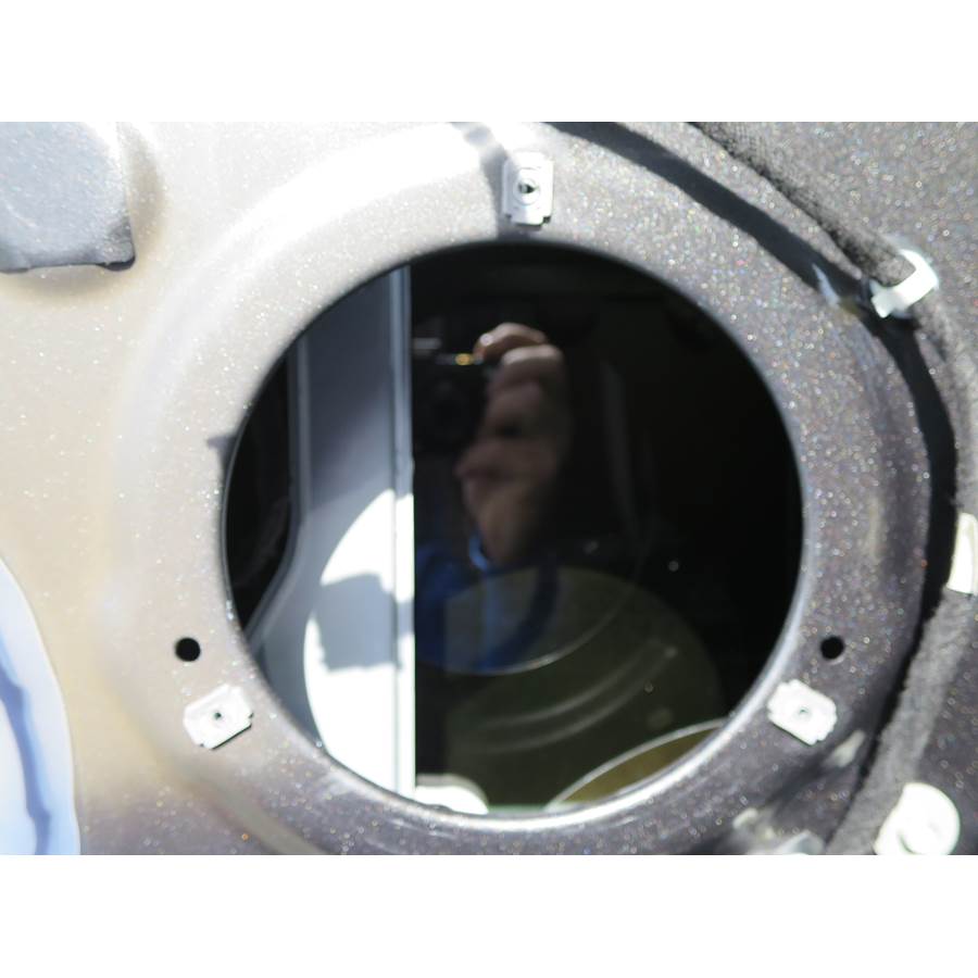 2018 Ford F-250 Platinum Rear door speaker removed