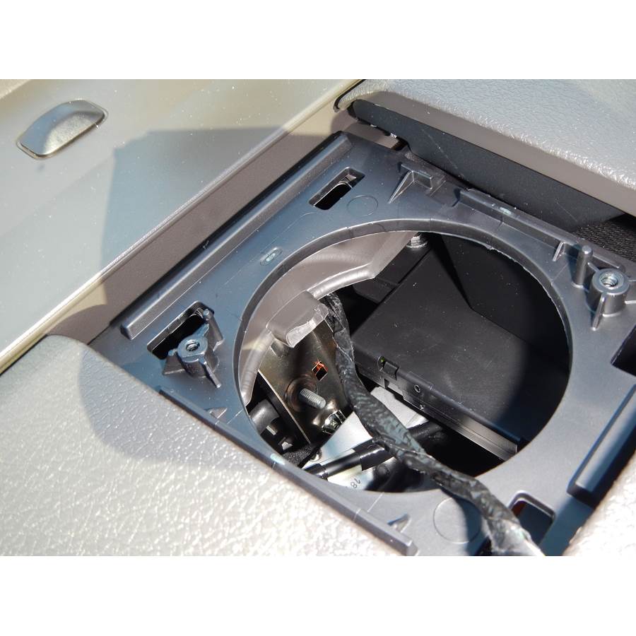 2013 Ford F-350 Center dash speaker removed