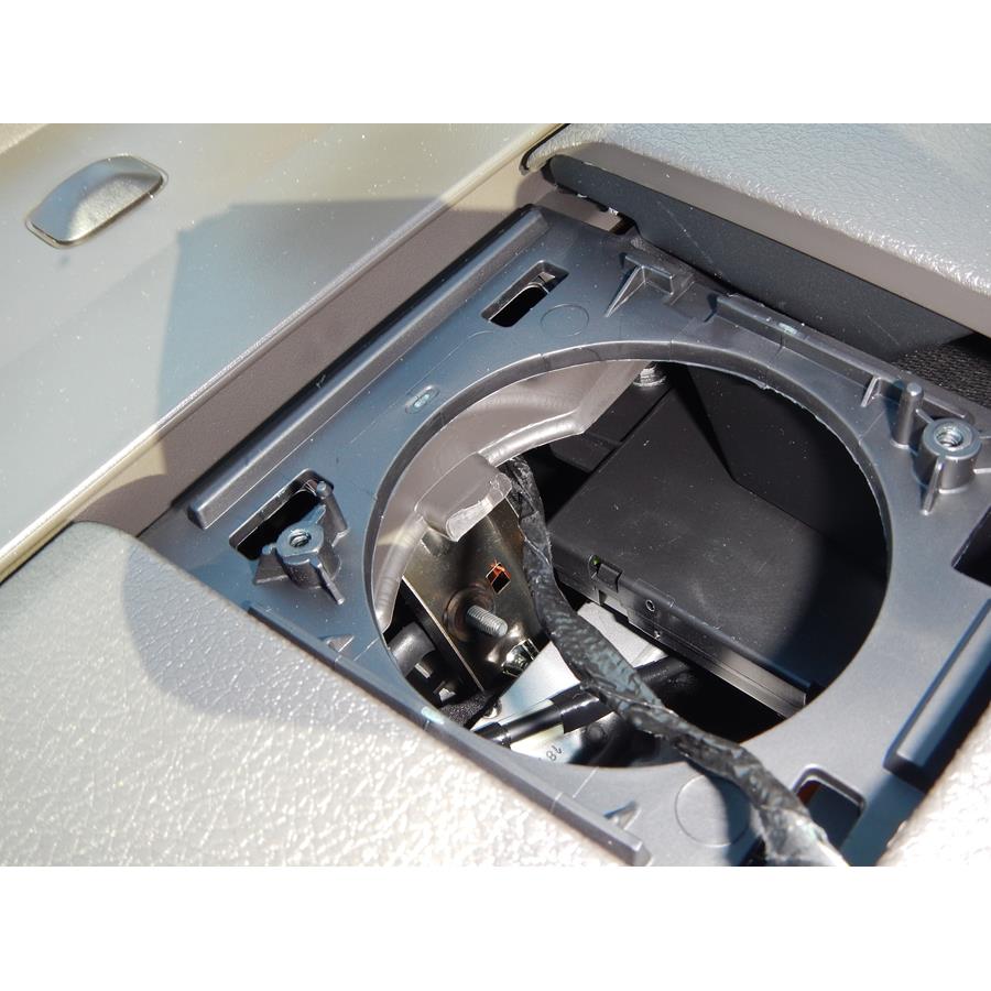 2016 Ford F-450 Center dash speaker removed