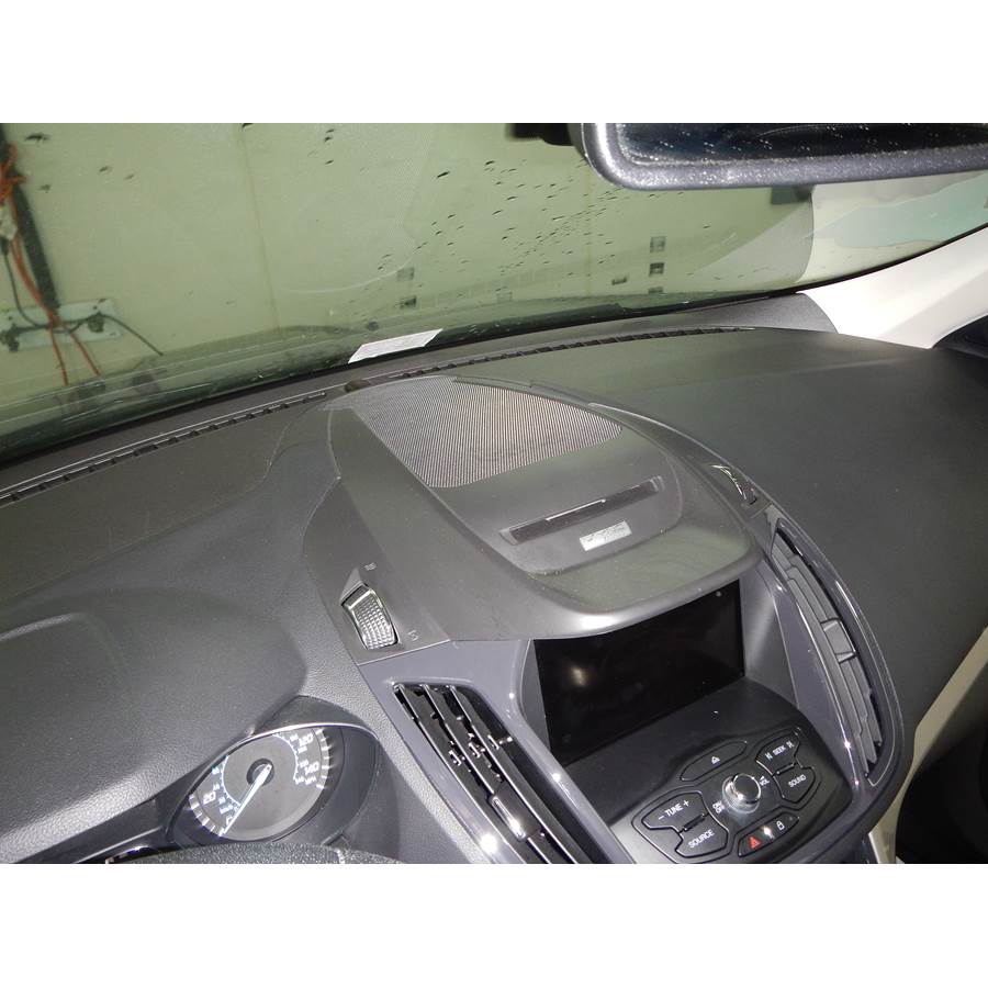 2016 Ford Escape Center dash speaker location