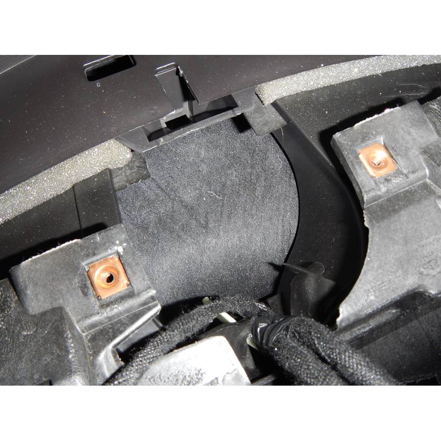 2017 Ford Escape Center dash speaker removed