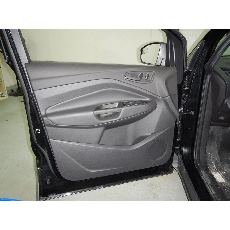 2017 Ford Escape Front door speaker location