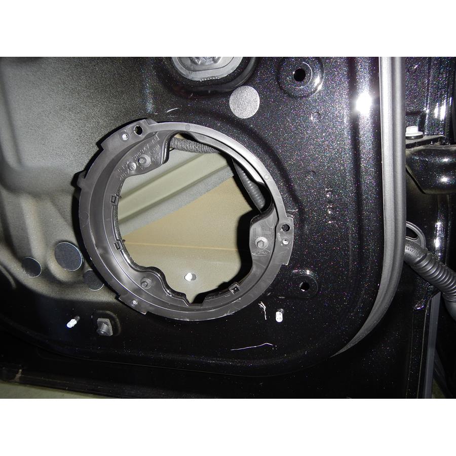 2017 Ford Escape Rear door speaker removed