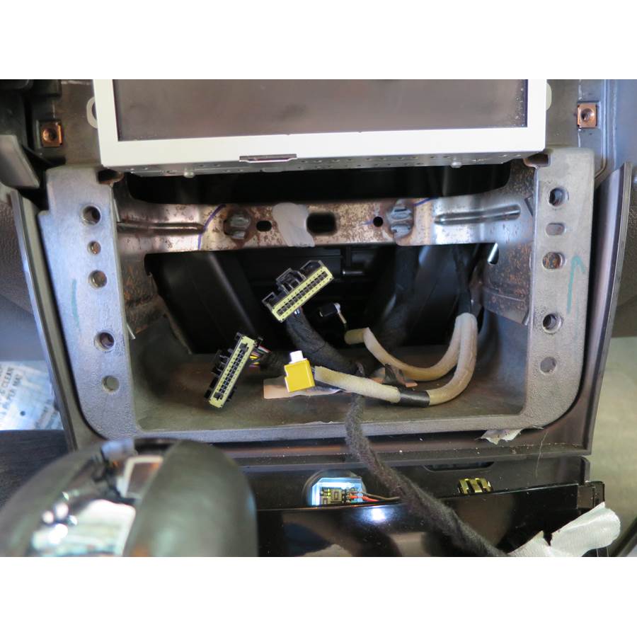 2011 Ford Edge Factory radio removed
