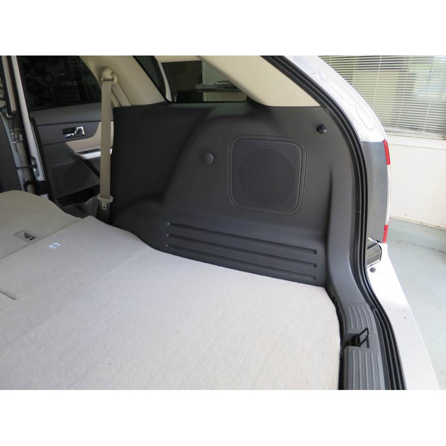 2014 Ford Edge Far-rear side speaker location