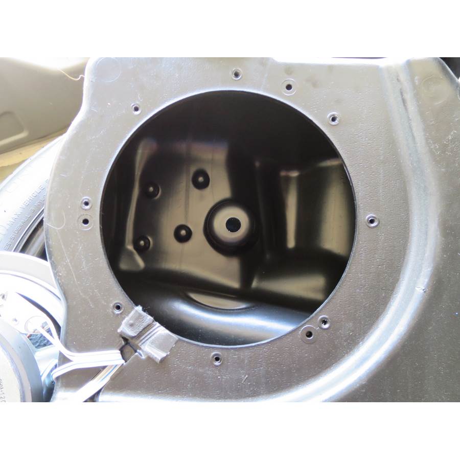2014 Ford Edge Far-rear side speaker removed
