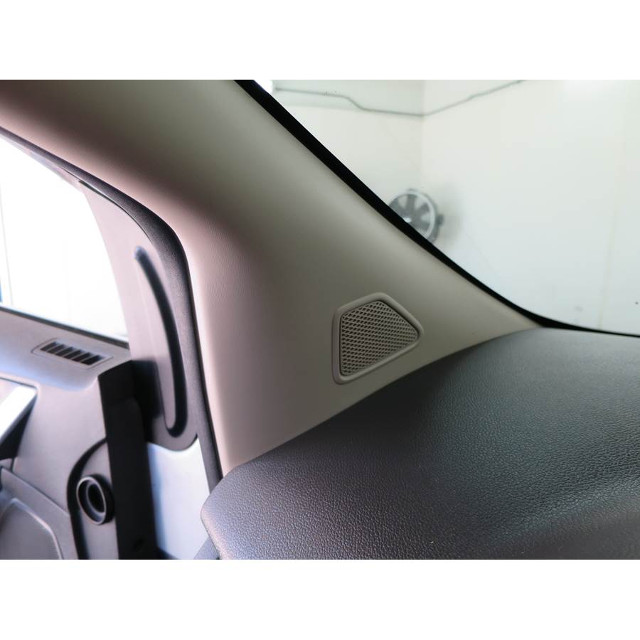 2014 Ford Edge Front pillar speaker location