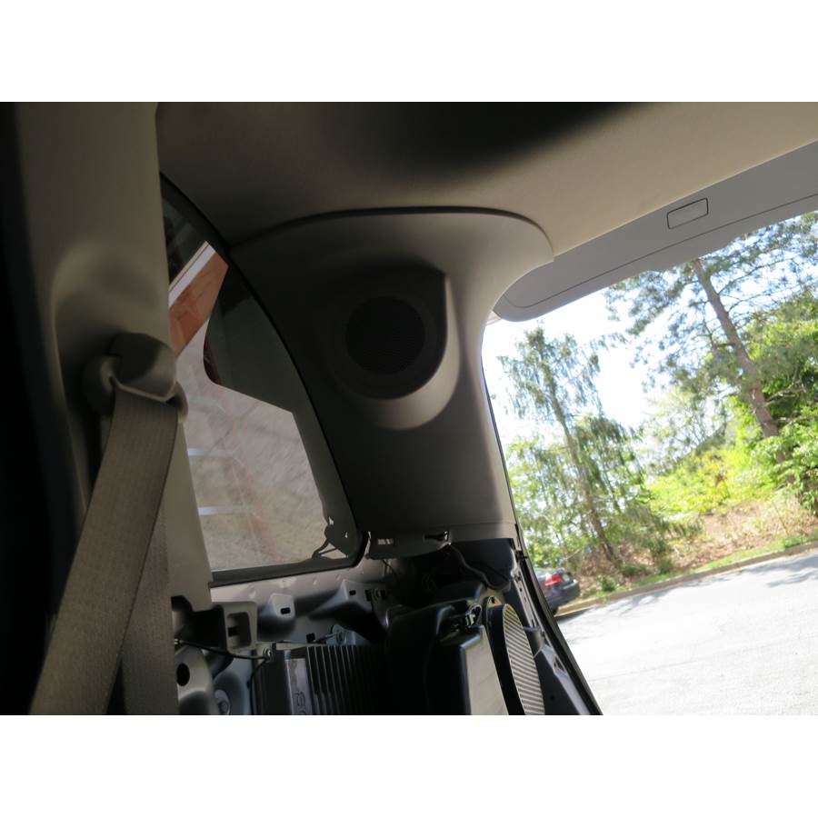 2013 Ford Edge Rear pillar speaker location