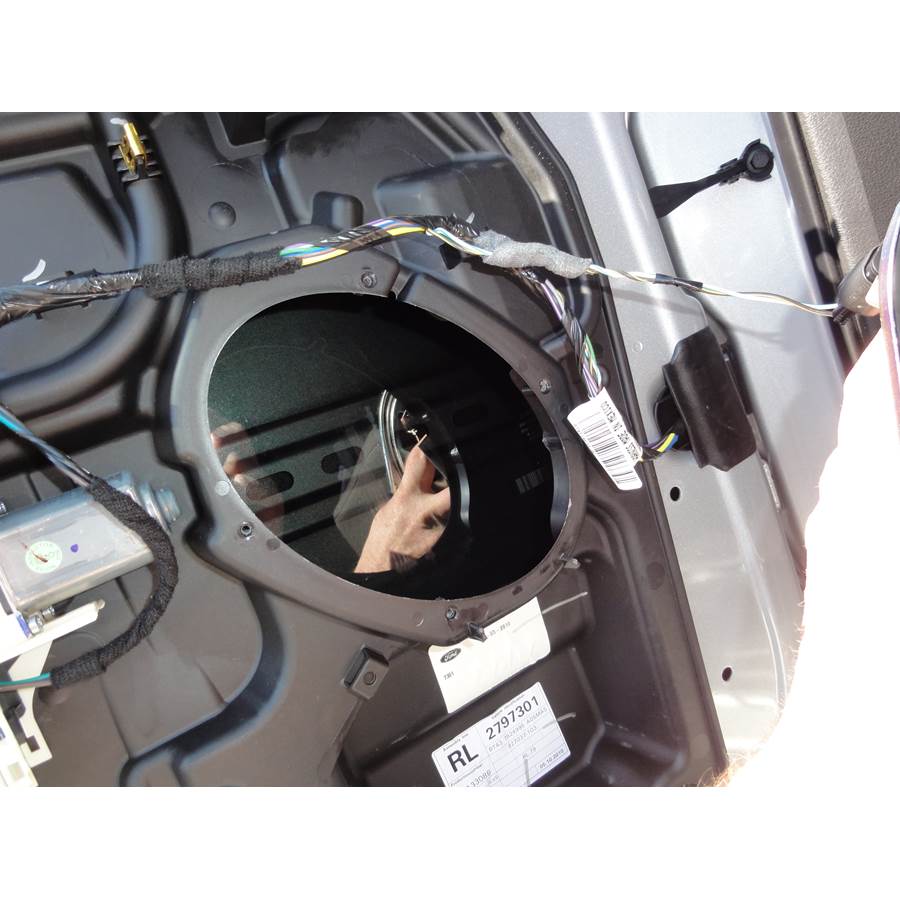 2014 Ford Edge Rear door speaker removed