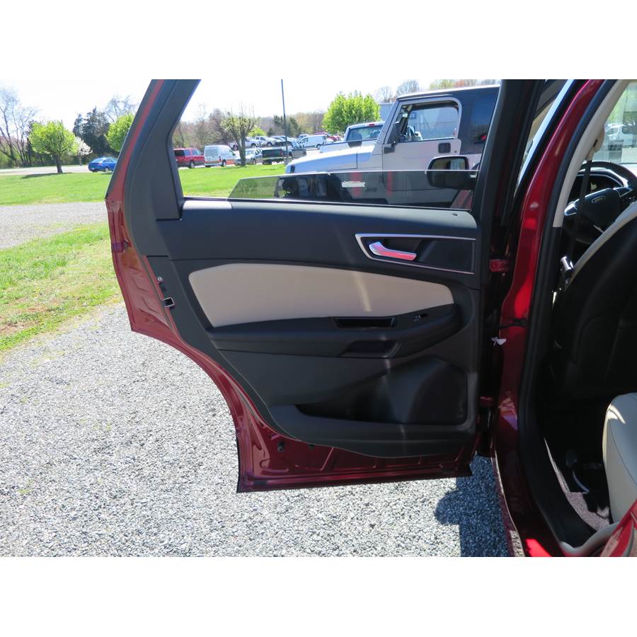 2017 Ford Edge Rear door speaker location