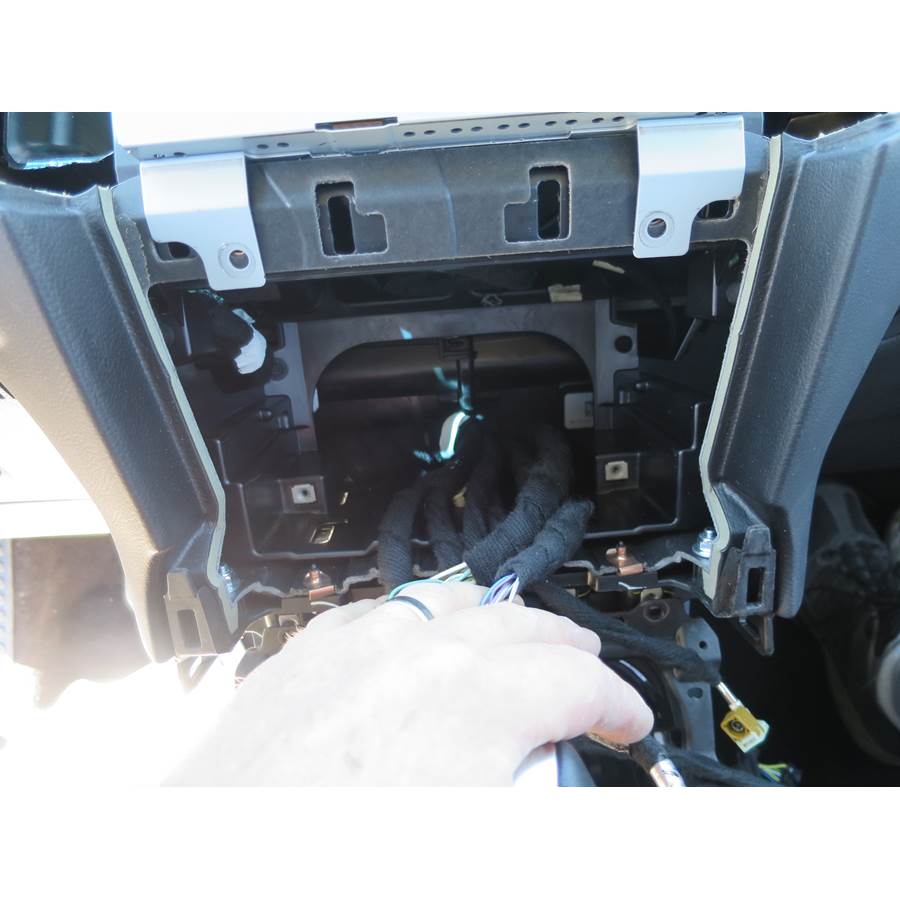 2018 Ford Edge Factory radio removed