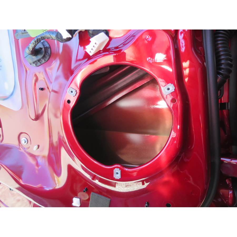 2022 Ford Edge Rear door woofer removed