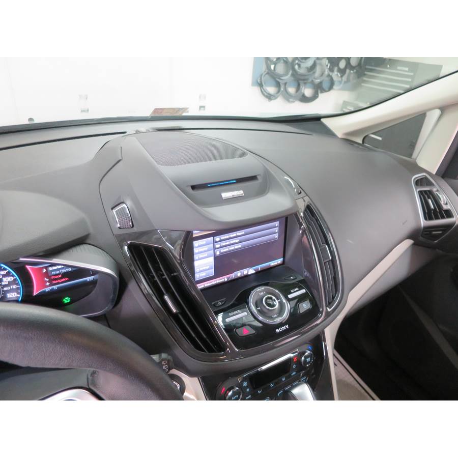 2014 Ford C-Max Center dash speaker location
