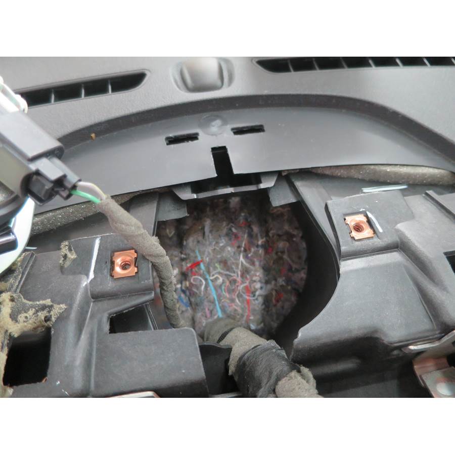 2014 Ford C-Max Center dash speaker removed