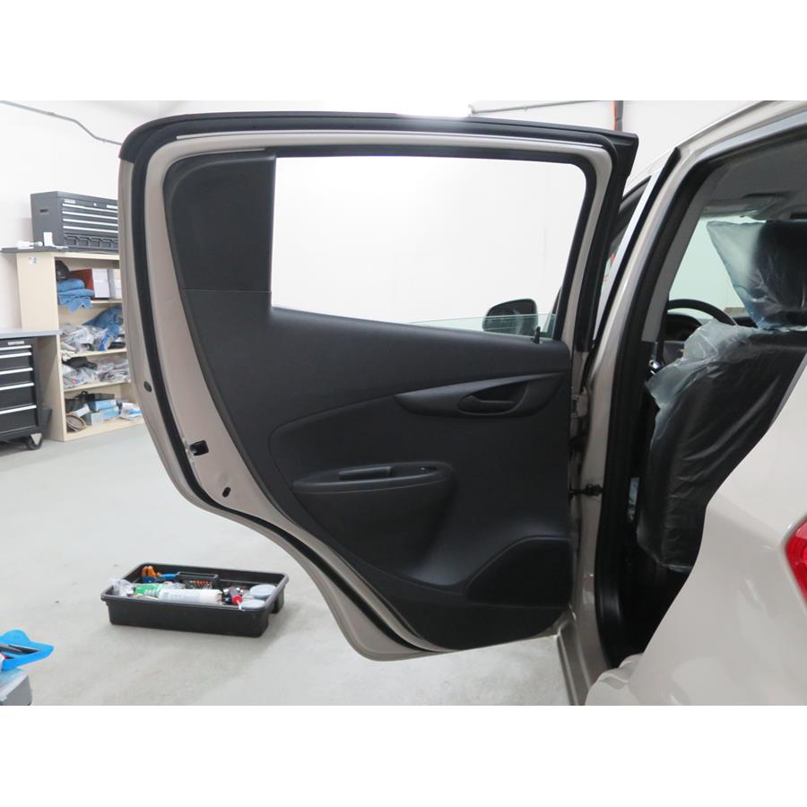 2018 Chevrolet Spark Rear door speaker location