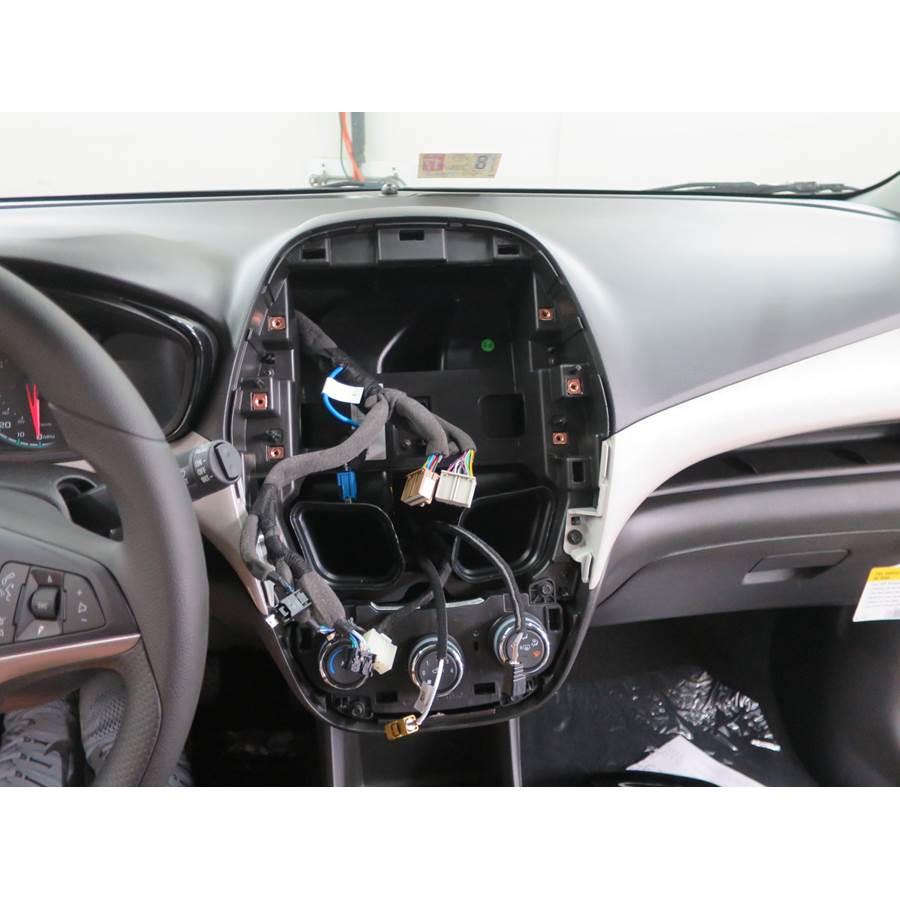 2019 Chevrolet Spark Factory radio removed