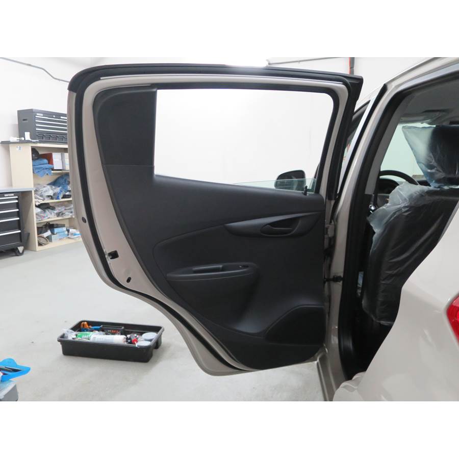 2019 Chevrolet Spark Rear door speaker location