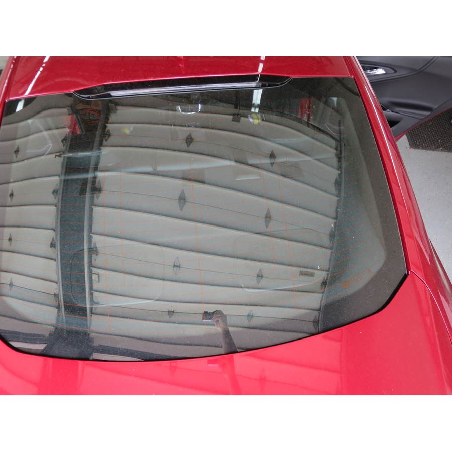 2016 Chevrolet Malibu Rear deck speaker location
