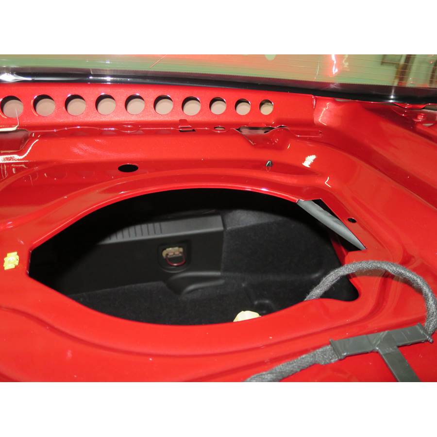 2016 Chevrolet Malibu Rear deck speaker removed