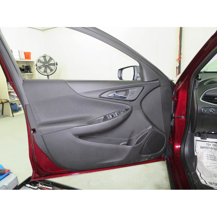2016 Chevrolet Malibu Front door speaker location