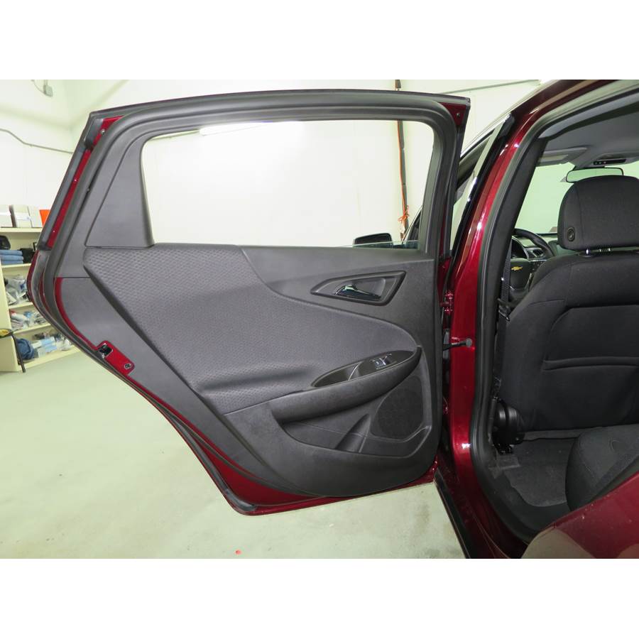 2017 Chevrolet Malibu Rear door speaker location