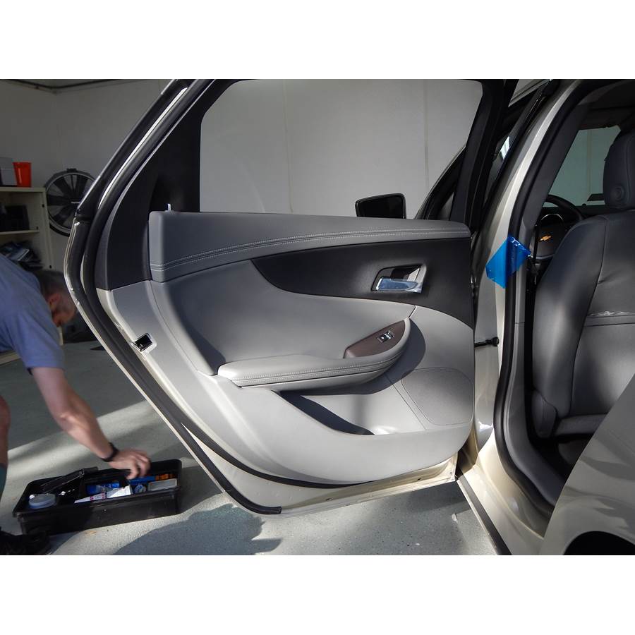 2017 Chevrolet Impala Rear door speaker location