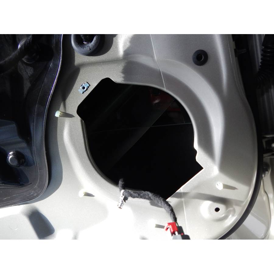 2016 Chevrolet Impala Rear door speaker removed