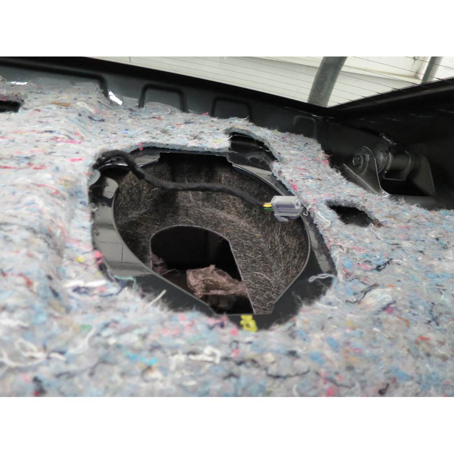 2017 Chevrolet Impala Rear deck speaker removed