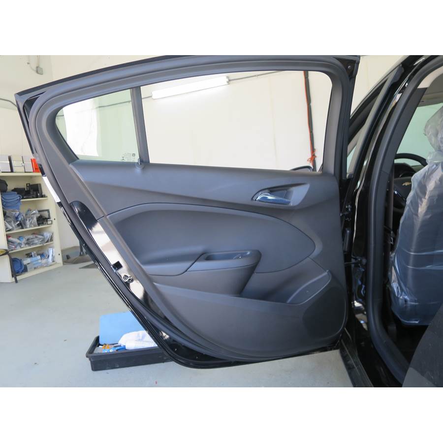 2017 Chevrolet Cruze Rear door speaker location