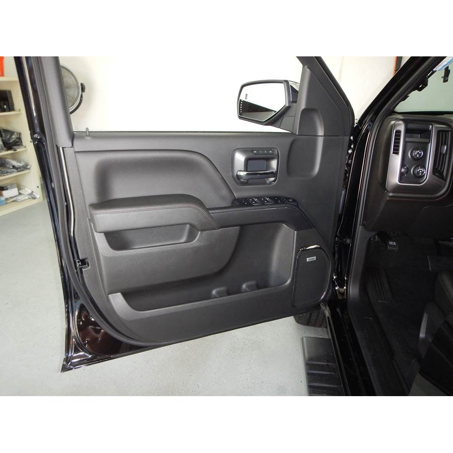 2016 Chevrolet Silverado 1500 Front door speaker location
