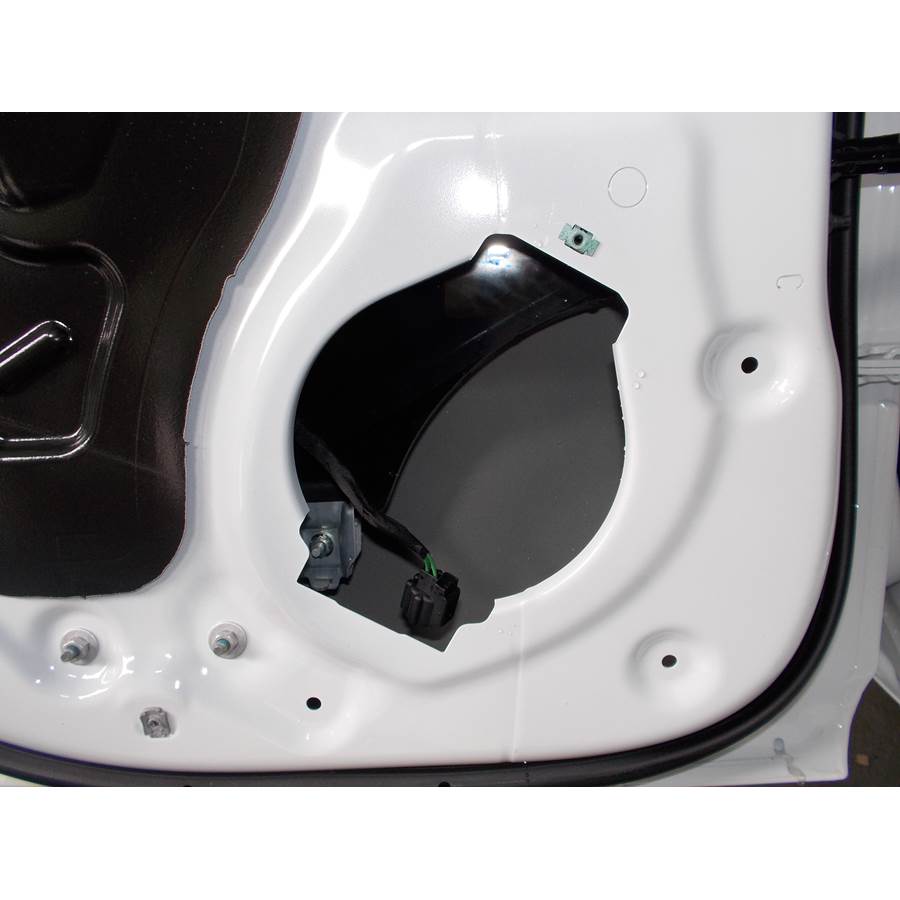 2016 Chevrolet Silverado 1500 Rear door speaker removed
