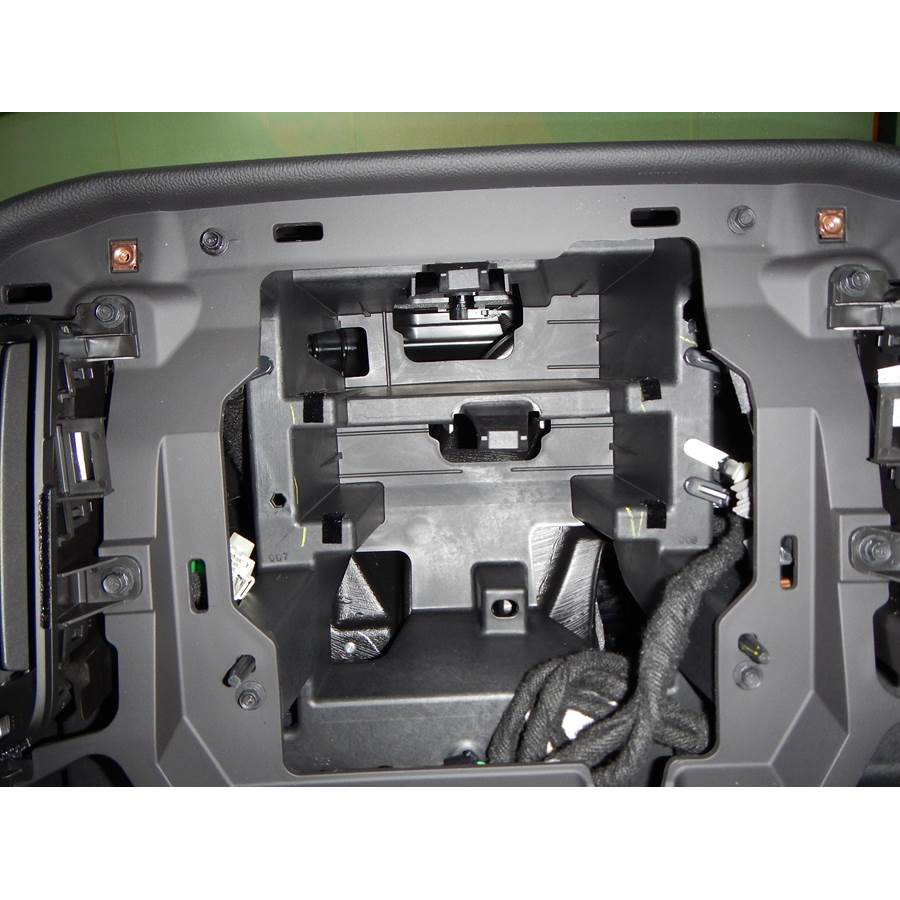 2014 Chevrolet Silverado 1500 Factory radio removed