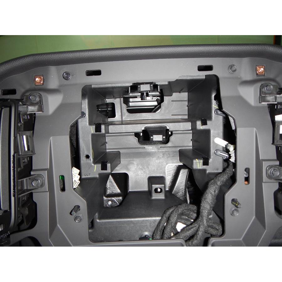 2016 Chevrolet Silverado 2500/3500 Factory radio removed