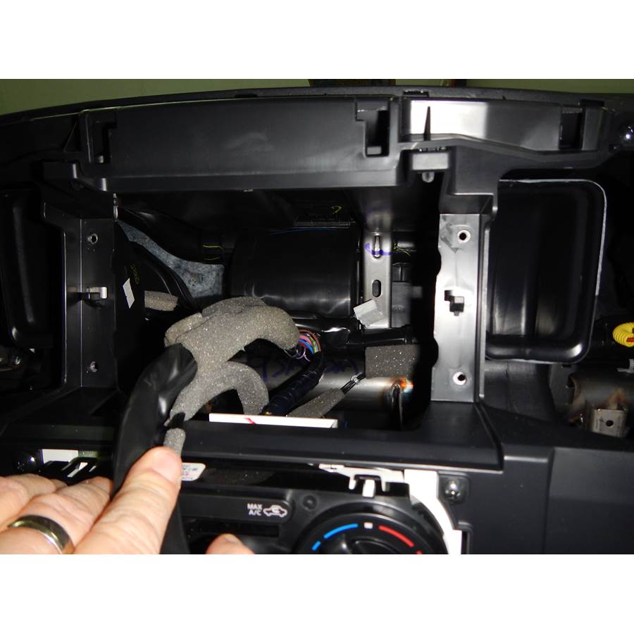 2016 Chevrolet City Express Factory radio removed