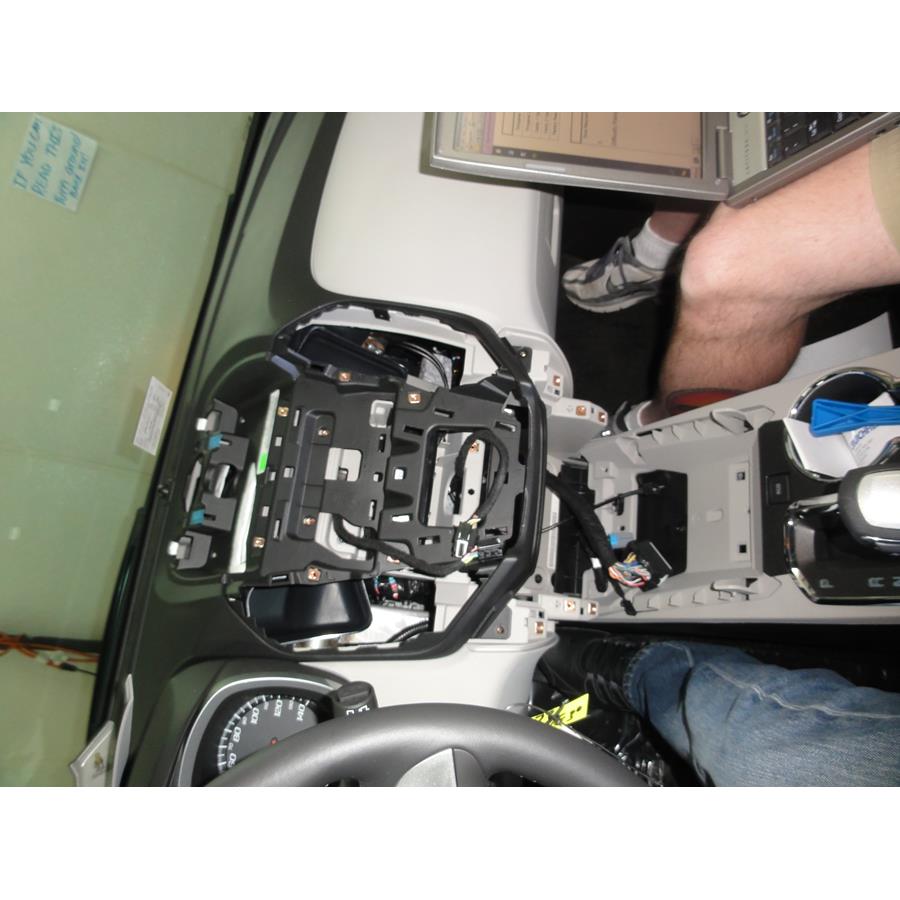 2011 Chevrolet Equinox Factory radio removed