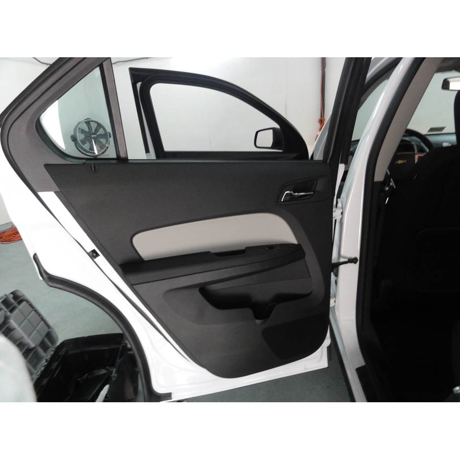 2012 Chevrolet Equinox Rear door speaker location