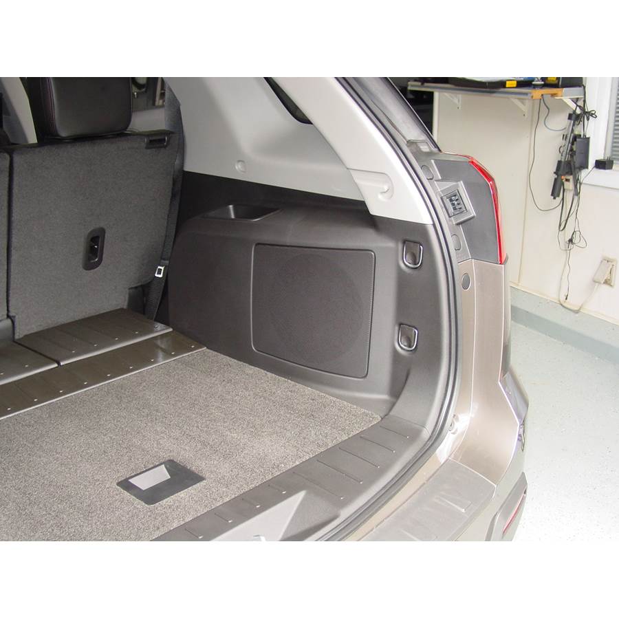 2013 Chevrolet Equinox Far-rear side speaker location