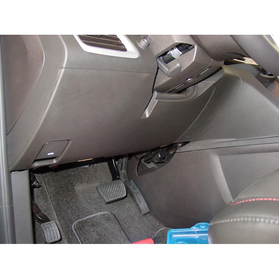 2016 Chevrolet Equinox Factory amplifier location
